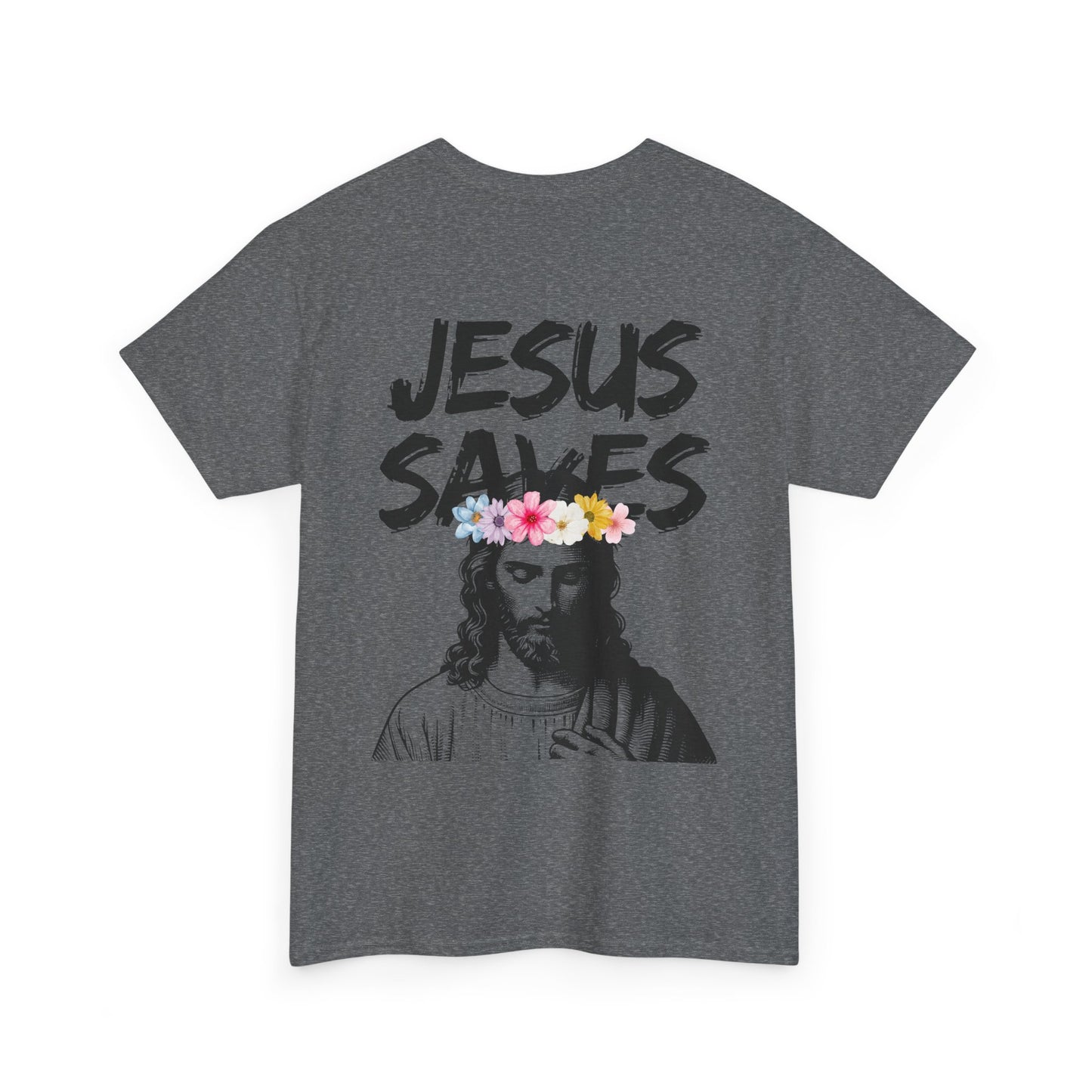 Jesus Saves T-Shirt – Graceful Faith Design