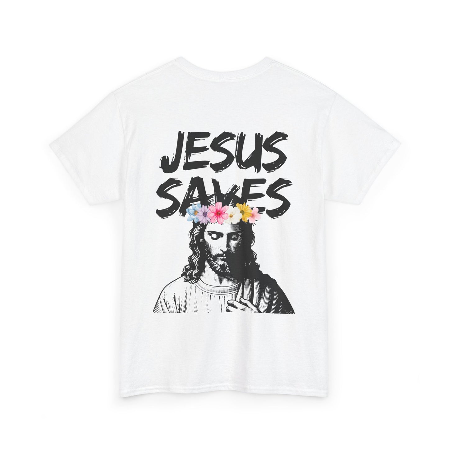 Jesus Saves T-Shirt – Graceful Faith Design