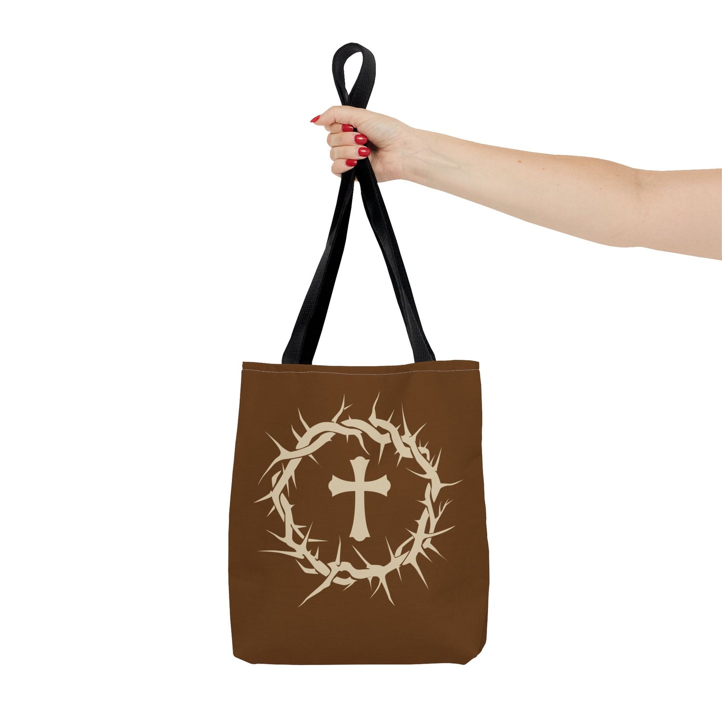 Christ Crown Tote, Faith-Inspired Tote Bag