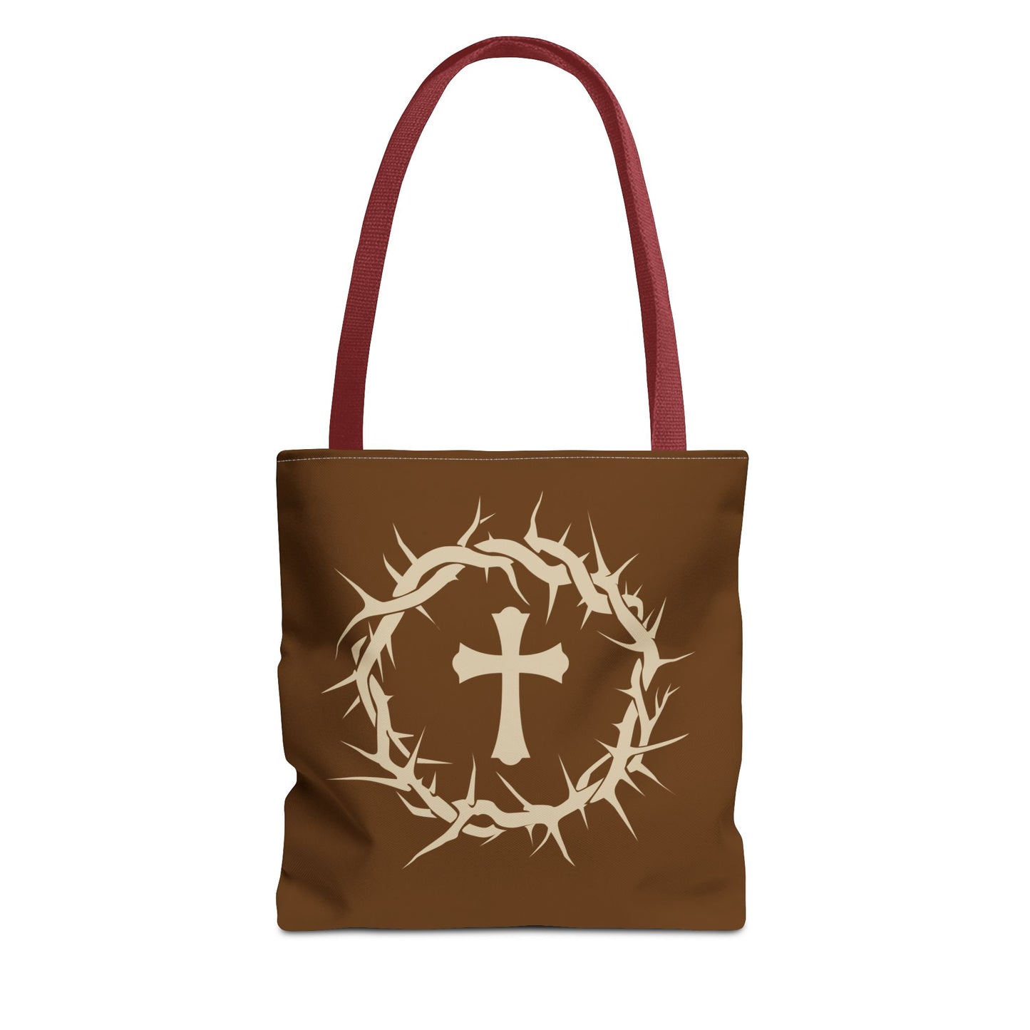 Christ Crown Tote, Faith-Inspired Tote Bag