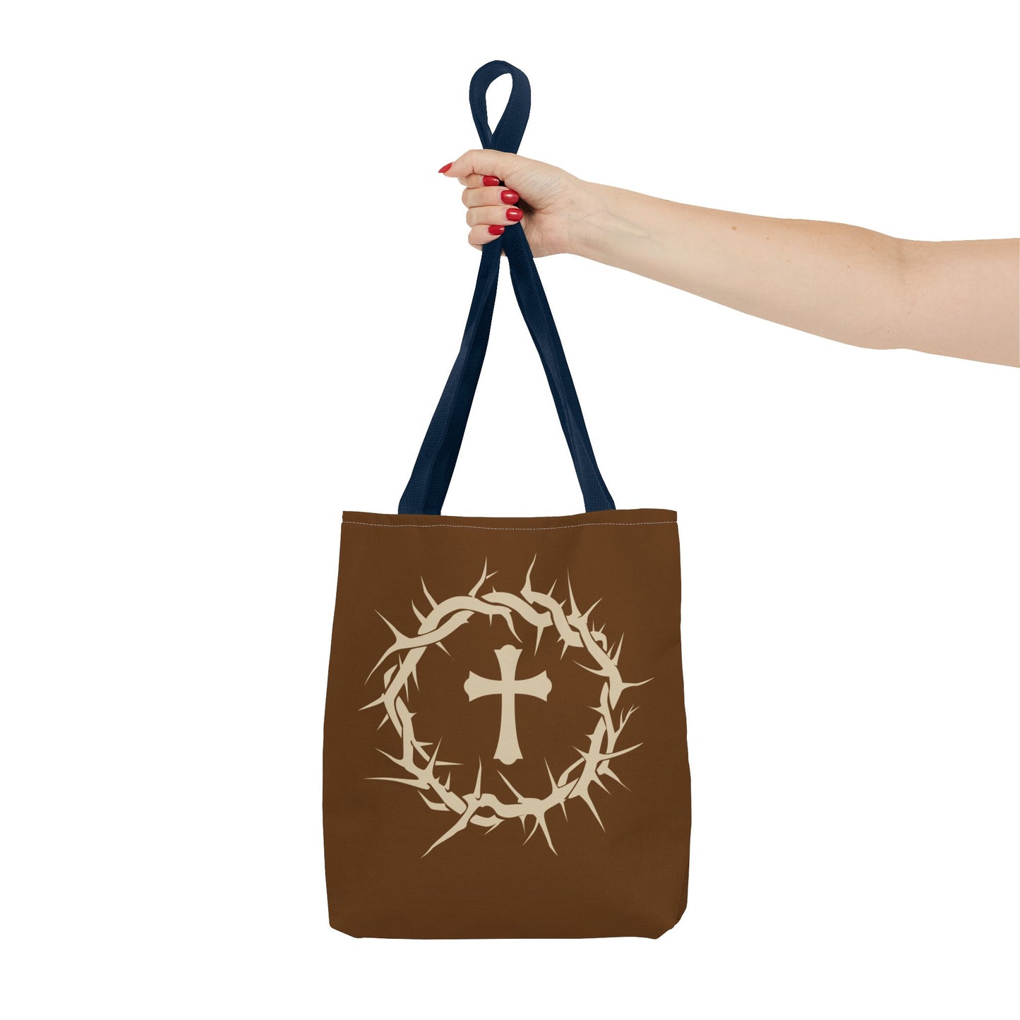 Christ Crown Tote, Faith-Inspired Tote Bag