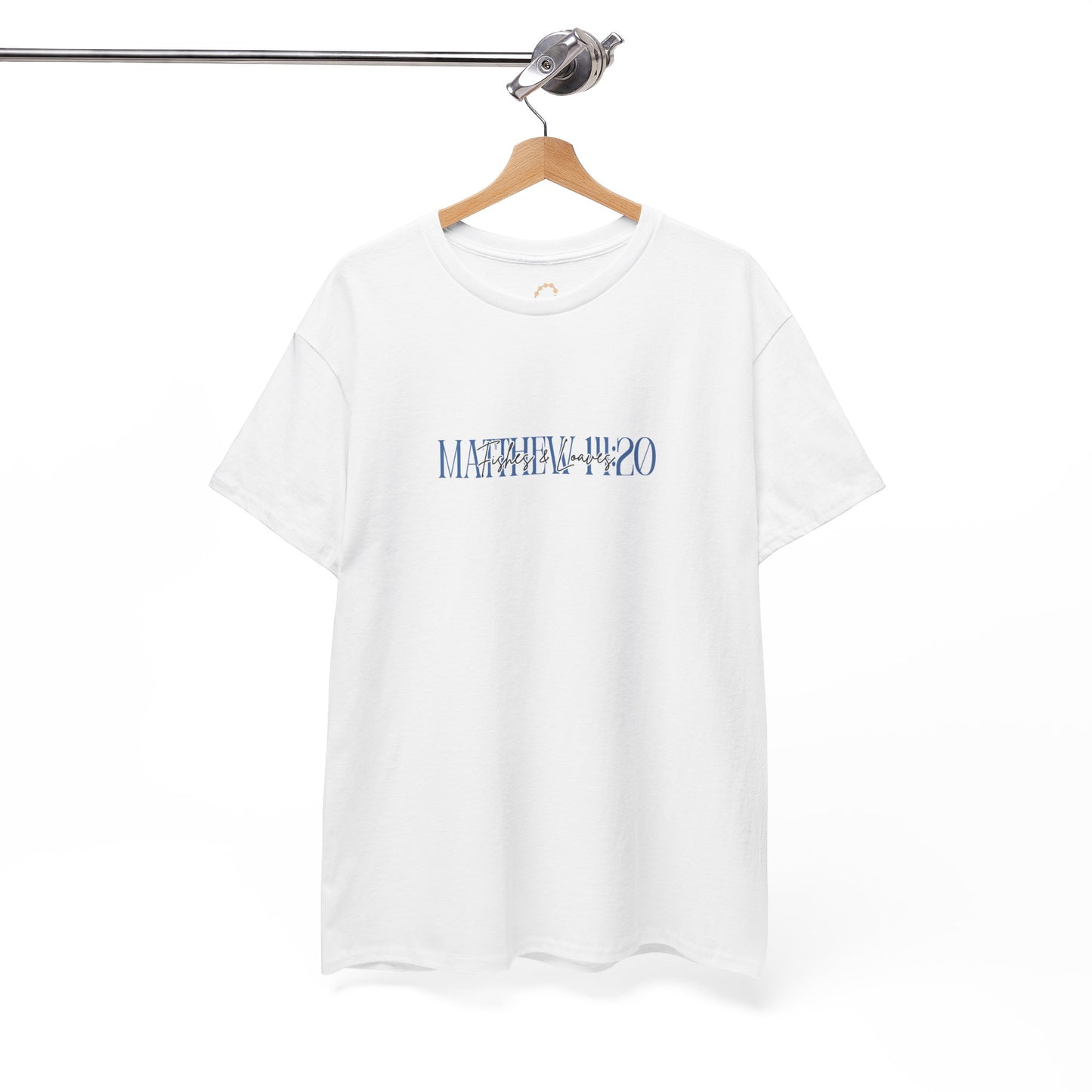 Matthew 14:20 Fishes and Loaves T-Shirt – Miracle of Multiplication Christian Tee