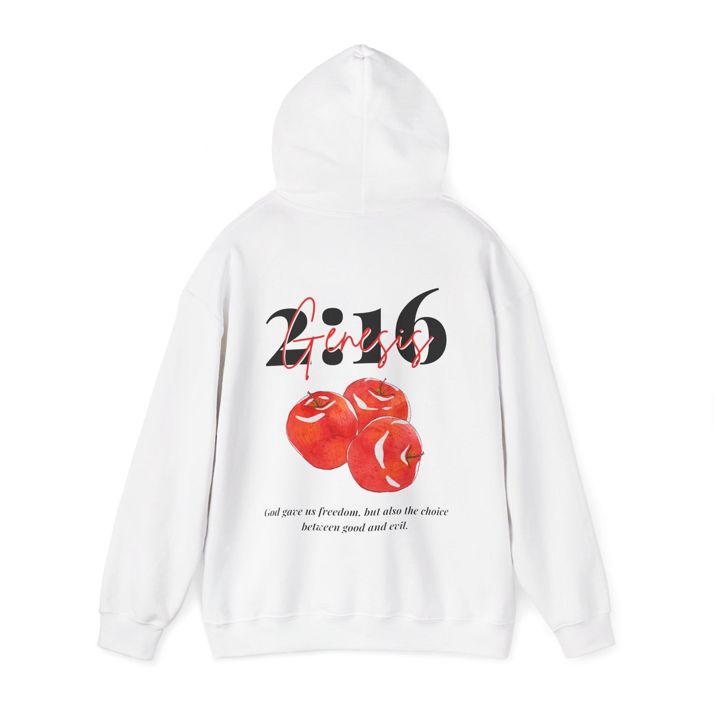Genesis 2:16 Freedom of Choice Hoodie – Good and Evil  Sweatshirt